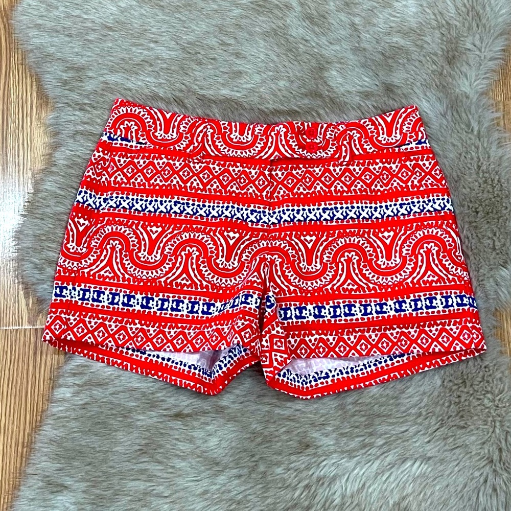 Vineyard Vines Printed Shorts Size 0 Red in Color New without Tags 🏷 - Picture 1 of 7